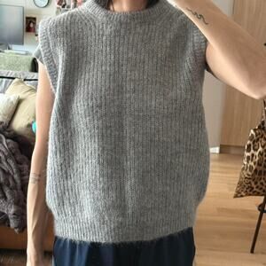 La redoute soft grey alpaca